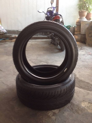 ขายยาง dunlop DZ101 215 45 17 ปี13 1คู่ ไม่บวมไม่ปะไม่มีแตกลายงา ดอกหนา80\%1คู่ ราคา2000บาท รับประกันยางทุกเส้นยินดีคืนเงิน โทร0924462525โส กทม