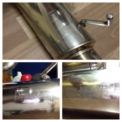 ขายท่อHKSแท้ jasma051 สภาพok ขนาดใส้2.2นิ้ว มีพักแยก ใส่ใด้ทั้งเกียรธรรมดาและเกียรโอโต้ พักกลางยาว13นิ้ว ปลายปากยาว4นิ้ว ปากปลายท่อกว้าง3.6นิ้ว พักแยกยาว12นิ้ว ราคา2000บาท โทร0924462525โส กทม