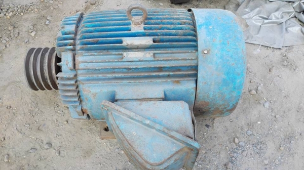 มอเตอร์ Mitsubishi Japan 50 HP 1450 RPM 380V สภาพดี สีเดิม ทุ่นเดิม วิ่งเงียบ(ไม่มีเนมเพลท)