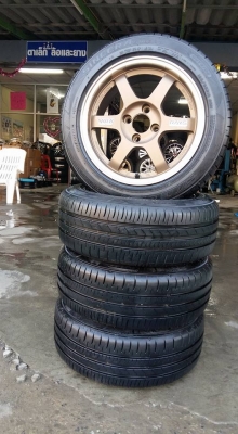 ขายล้อแม็กใหม่ te37 15" พร้อมยางปี15 สนใจติดต่อ ตาเล็ก ล้อและยาง 081-3747940 ขายล้อแม็กใหม่ te37 15" พร้อมยางปี15 สนใจติดต่อ ตาเล็ก ล้อและยาง 081-3747940