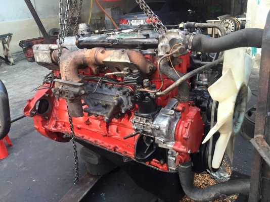 ขายเครื่อง Hino EK100 ฟิตใหม่ทั้งระบบ