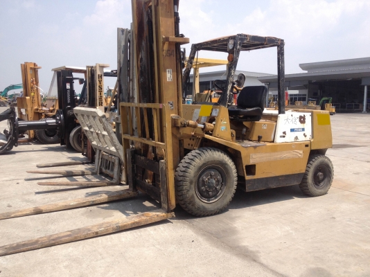 ขาย TCM ฟอร์คลิฟท์ 3.5 ตัน ดีเซล สวมปลอกงายาว เสาสูง 4 เมตร