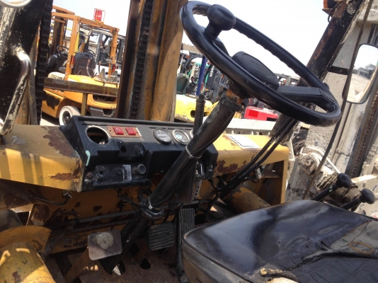 ขาย TCM ฟอร์คลิฟท์ 3.5 ตัน ดีเซล สวมปลอกงายาว เสาสูง 4 เมตร