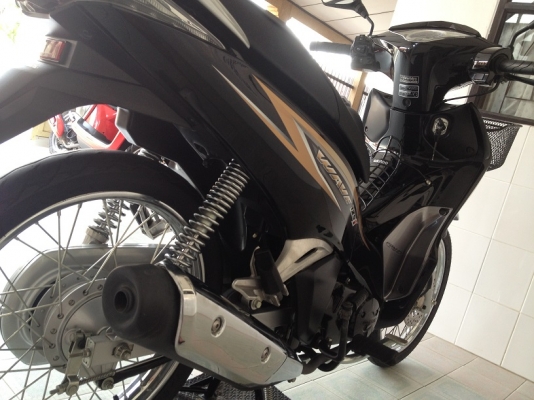 Wave125i สต๊าดเท้า ลายใหม่ วิ่ง9000 รถ6เดือน ปี58 (ของแถม 4 รายการ)
