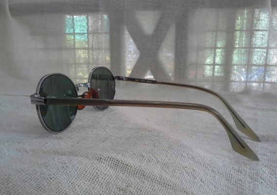 แว่นตาอเมริกันวินเทจยุคสุดท้าย  B&amp;L RAY-BAN SIDESTREET USA  ราชสีห์เงิน!  ตัวแท้!