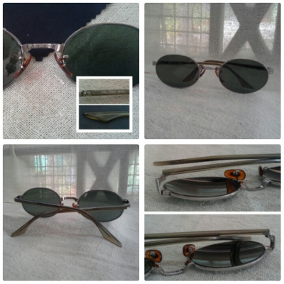 แว่นตาอเมริกันวินเทจยุคสุดท้าย  B&amp;L RAY-BAN SIDESTREET USA  ราชสีห์เงิน!  ตัวแท้!