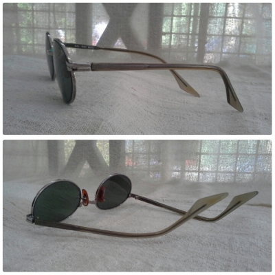 แว่นตาอเมริกันวินเทจยุคสุดท้าย  B&amp;L RAY-BAN SIDESTREET USA  ราชสีห์เงิน!  ตัวแท้!