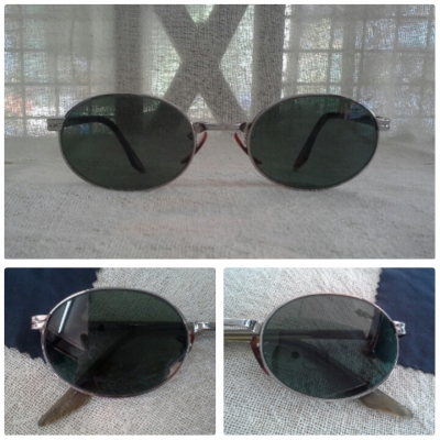 แว่นตาอเมริกันวินเทจยุคสุดท้าย  B&amp;L RAY-BAN SIDESTREET USA  ราชสีห์เงิน!  ตัวแท้!