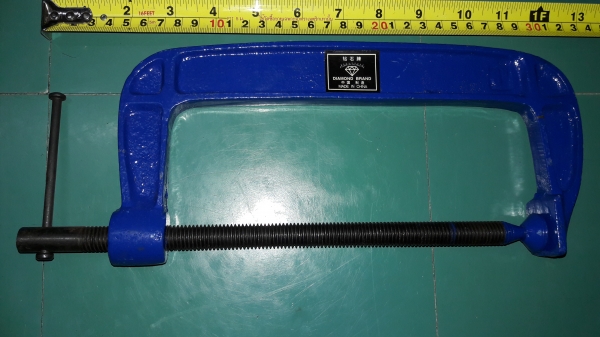 ขายซีแคมจับงานขนาด12" ปากจับงานได้8"ALLOY STEEL DIAMOND BRANDและMIXPRO งานเก่าอินเดีย