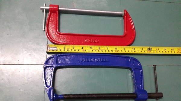 ขายซีแคมจับงานขนาด12" ปากจับงานได้8"ALLOY STEEL DIAMOND BRANDและMIXPRO งานเก่าอินเดีย