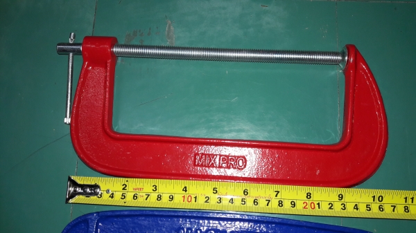 ขายซีแคมจับงานขนาด12" ปากจับงานได้8"ALLOY STEEL DIAMOND BRANDและMIXPRO งานเก่าอินเดีย