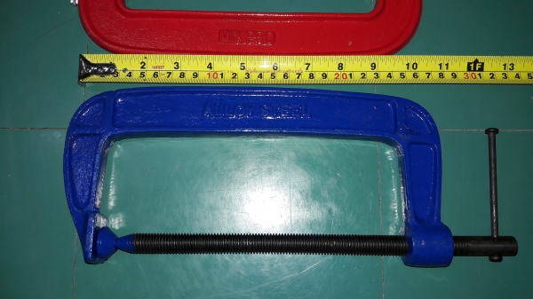 ขายซีแคมจับงานขนาด12" ปากจับงานได้8"ALLOY STEEL DIAMOND BRANDและMIXPRO งานเก่าอินเดีย