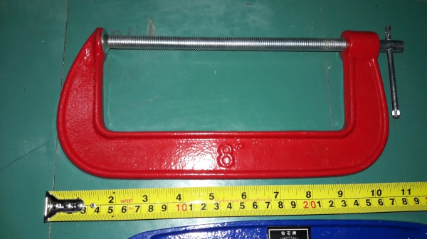 ขายซีแคมจับงานขนาด12" ปากจับงานได้8"ALLOY STEEL DIAMOND BRANDและMIXPRO งานเก่าอินเดีย