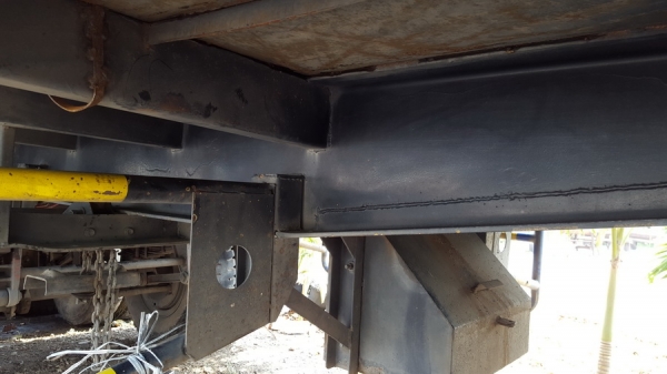 ขายลูกพ่วง 3 เพลาไม่ดั้ม ปี 50 ยาว 7.20 เมตร อู่สหกิจ สภาพดี