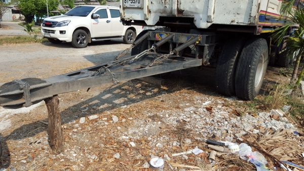 ขายลูกพ่วง 3 เพลาไม่ดั้ม ปี 50 ยาว 7.20 เมตร อู่สหกิจ สภาพดี