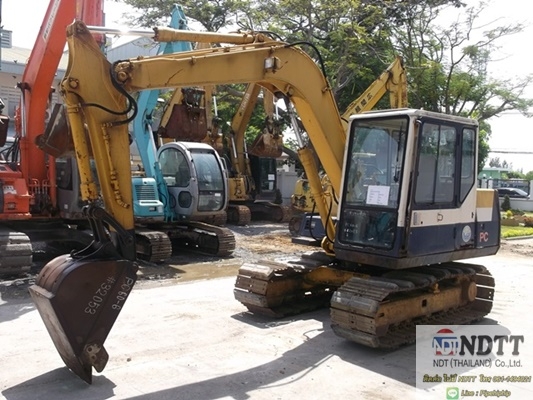 ขายถูก!! KOMATSU PC60-6 3590ชม. ปี1990 รถเก่าญี่ปุ่นไม่เคยใช้งานในไทยครับ