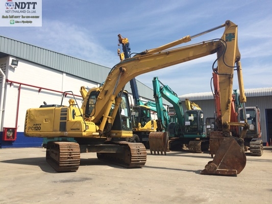 KOMATSU PC120-6E ปี1997 รถเก่าญี่ปุ่นไม่เคยใช้งานในไทยครับ KOMATSU PC120-6E ปี1997 รถเก่าญี่ปุ่นไม่เคยใช้งานในไทยครับ