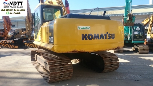 KOMATSU PC200-7 ปี2005 รถเก่าญี่ปุ่นไม่เคยใช้งานในไทยครับ
