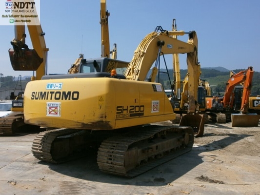 SUMITOMO SH200-5 6xxxชม. ปี2010 ใบ70 รถเก่าญี่ปุ่นไม่เคยใช้งานในไทยครับ SUMITOMO SH200-5 6xxxชม. ปี2010 ใบ70 รถเก่าญี่ปุ่นไม่เคยใช้งานในไทยครับ