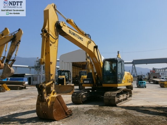 SUMITOMO SH200-5 6xxxชม. ปี2010 ใบ70 รถเก่าญี่ปุ่นไม่เคยใช้งานในไทยครับ