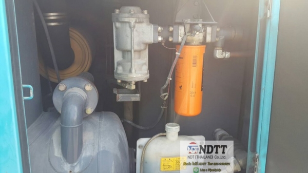 AIRMAN PDSG750S #74-4030125 5,019Hr 2002Yr ปั้มลมเก่าญี่ปุ่นไม่เคยใช้งานในไทยครับ