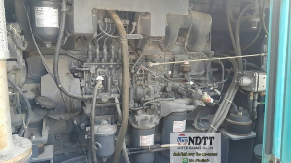 AIRMAN PDSG750S #74-4030125 5,019Hr 2002Yr ปั้มลมเก่าญี่ปุ่นไม่เคยใช้งานในไทยครับ