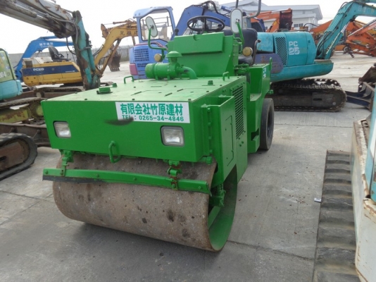 ขายรถบด ซาไก หน้าเหล็ก หลังยาง เครื่องยนต์ ISUZU 3KR  รุ่น TW 25 ราคา 286,000 บาท