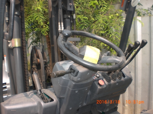 ขายไฟฟ้า komatsu นั่งขับขนาด 3.0 ตัน 4.5เมตร งาสไลด์