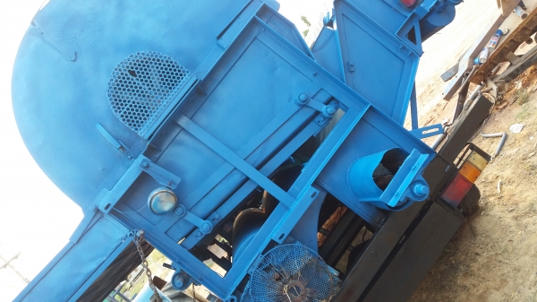 รถนวดข้าว หกล้อ เครื่องฮิโน่6สูบ ตู้นวดไทยเส็ง 7ฟุต