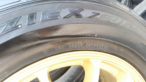 ขายล้อRS18 6รู หน้า8หลัง9ยาง265/60/18ปี14   4 ล้อ