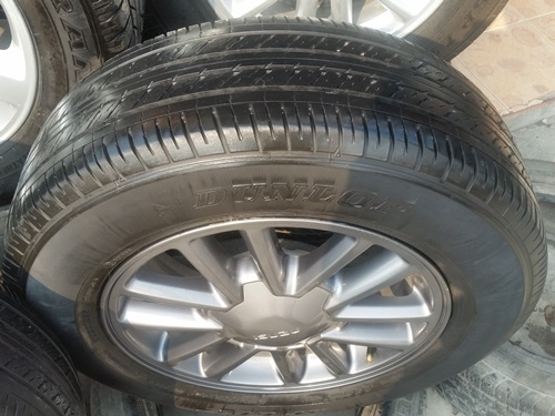 ขายล้อISUZU X-SERIES 16(สีกัล) ยาง215/65/17ปี14  4 ล้อ