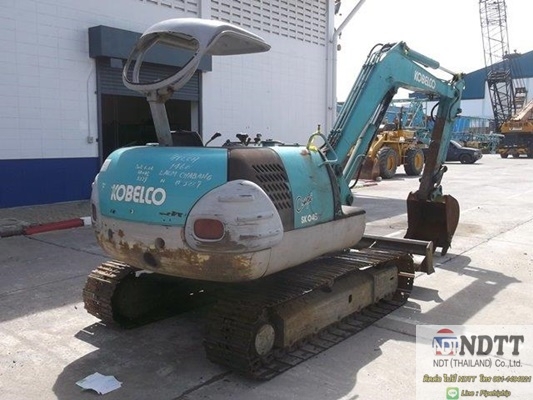 ขายถูก!! KOBELCO SK045-2 8603Hr รถเก่าญี่ปุ่นไม่เคยใช้งานในไทยครับ
