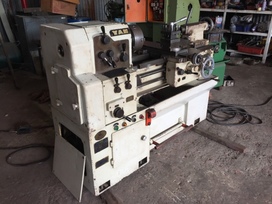 ขายเครื่องกลึงyam4.5ฟุตเครื่องเงียบหน้าแท่นสวยราคาเบาๆครับ ขายเครื่องกลึงyam4.5ฟุตเครื่องเงียบหน้าแท่นสวยราคาเบาๆครับ