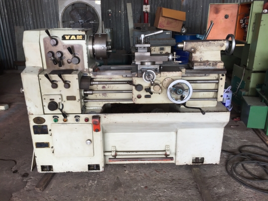 ขายเครื่องกลึงyam4.5ฟุตเครื่องเงียบหน้าแท่นสวยราคาเบาๆครับ