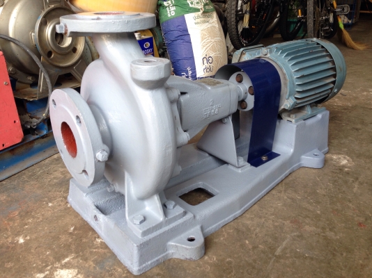 ขายปั้มน้ำหอยโข่ง Teral ใบพัดทองเหลือง ขนาดเข้า 2.5นิ้ว ออก 2นิ้ว ใส่กับมอเตอร์ Teco 2HP. 1400rpm. 380V มาพร้อมแท่นตั้งอย่างดี สภาพสวย วิ่งนิ่ม พร้อมใช้งาน