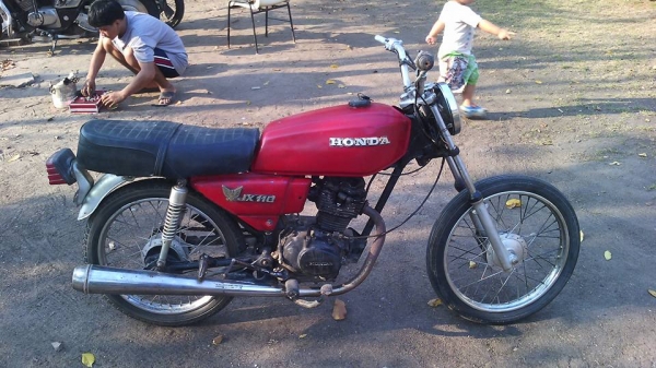 ขายHonda Jx110 ทะเบียนโอน