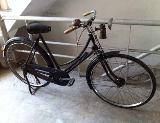 จักรยานอังกฤษโบราณ humber คานโค้ง 28"