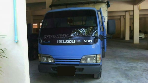 รถสองแถว 6 ล้อ ISUZU NKR  ปีจดทะเบียน 2547  130 แรงม้า มีเทอโบ