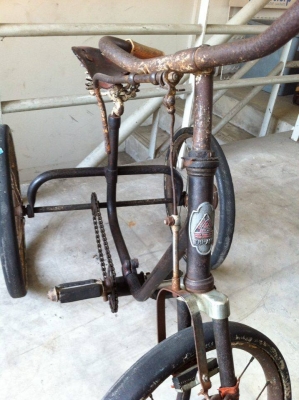 จักรยานอังกฤษ3ล้อโบราณ triang