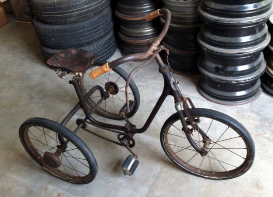 จักรยานอังกฤษ3ล้อโบราณ triang