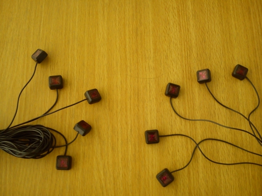 ไฟประดับ ไฟแต่งคอนโซล แสงสีชมพู10จุด