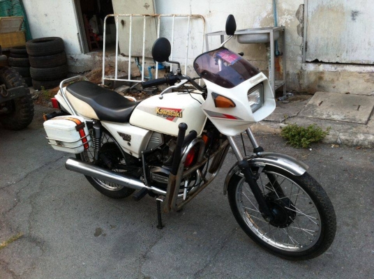 kawasaki GTO police(ตำรวจจราจร) รุ่นแรก อุปกรณ์ครบ(ปรับราคาคับ)