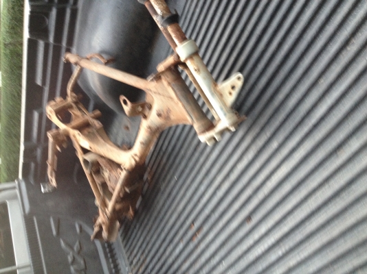 ขายโครงhonda  cg