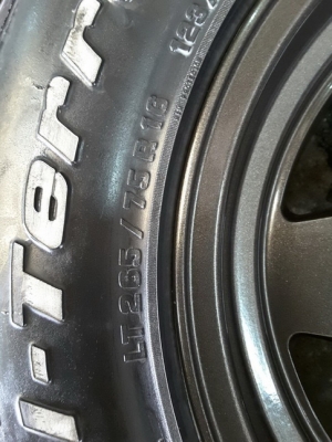 Max + BF All USA. 265/75/16 ปี12 สวยๆ 1ชุด