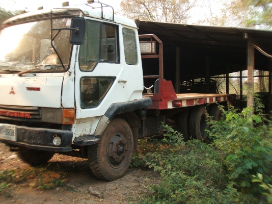 ขายรถสิบล้อเทลเลอร์ มิตซู 2 เพลา เครื่องยนต์ 6D15 185 แรงม้า เครื่องยนต์ดี คัตซีสวย ทะเบียนพร้อมโอน