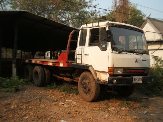 ขายรถสิบล้อเทลเลอร์ มิตซู 2 เพลา เครื่องยนต์ 6D15 185 แรงม้า เครื่องยนต์ดี คัตซีสวย ทะเบียนพร้อมโอน