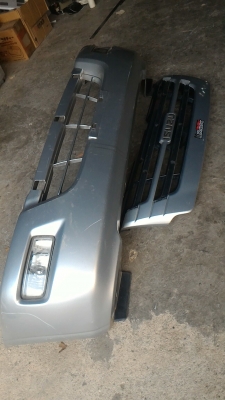 ชุดกันจังและกันชนหน้ารถ ISUZU รุ่น D - MAX มีไฟตัดหมอกในตัว