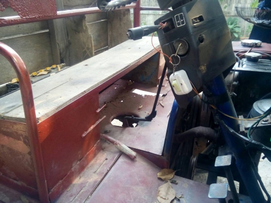 รถอี่แต๋นพร้อมเครื่องยันม่าร์115สตารกุญแจไม่ต้องหมุนให้ลำบาก 45000