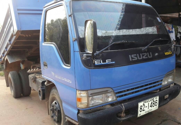 หกล้อ อีซูชุ NQR150ปี48 แอร์เย็นๆ ดั้ม5คิวสามมิต สภาพดีสวยบางเดิมพร้อมใช้ ทะเบียนพร้อมโอน ราคา 599,000บ ต่อรองได้