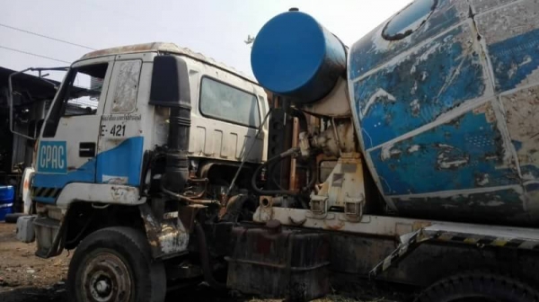 ขายรถ10ล้อโม่ปูน อีซูซุ CXZ260 แรง แชชซีสวยโม่ตรง เครื่องติดทำงานได้ เอกสารเล่มทะเบียนครบ บรรทุกเฉพาะกิจ โม่สวย7คิว